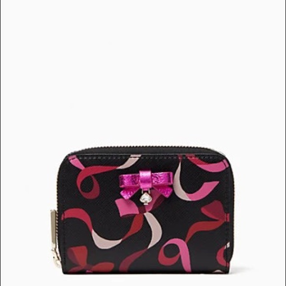❤️Kate Spade❤️ Small Zip Around Card Case Wallet Wrapping Party